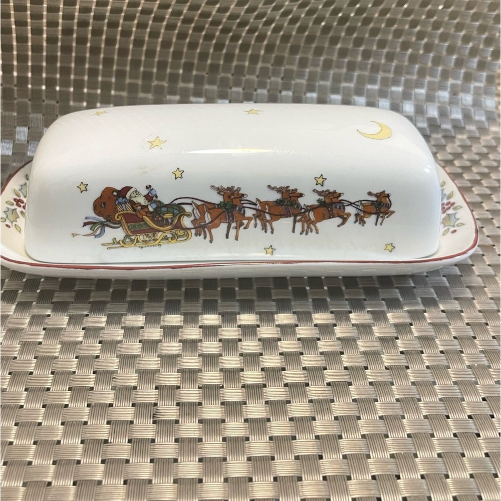 Susan Winget A Christmas Story Butterdish